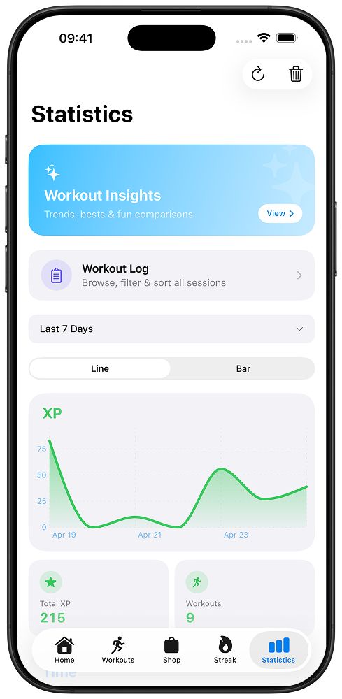 Analytics iPhone image